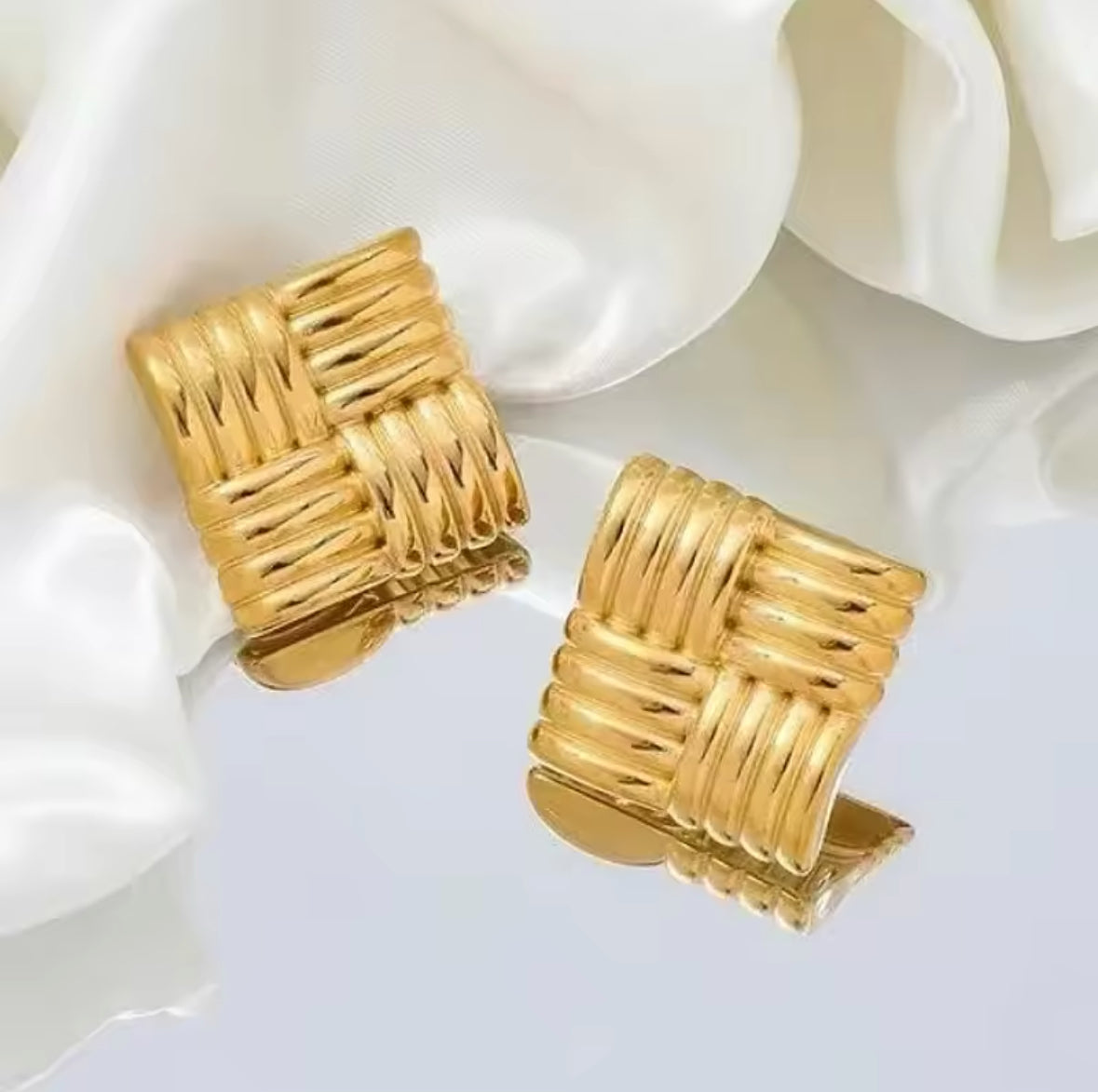 Statement Gold Earrings