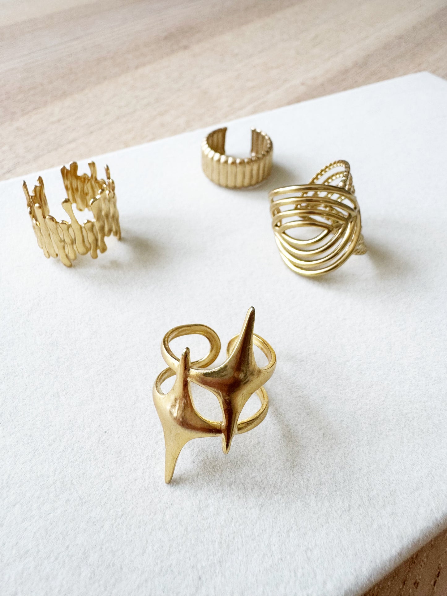 Exquisite Gold Rings