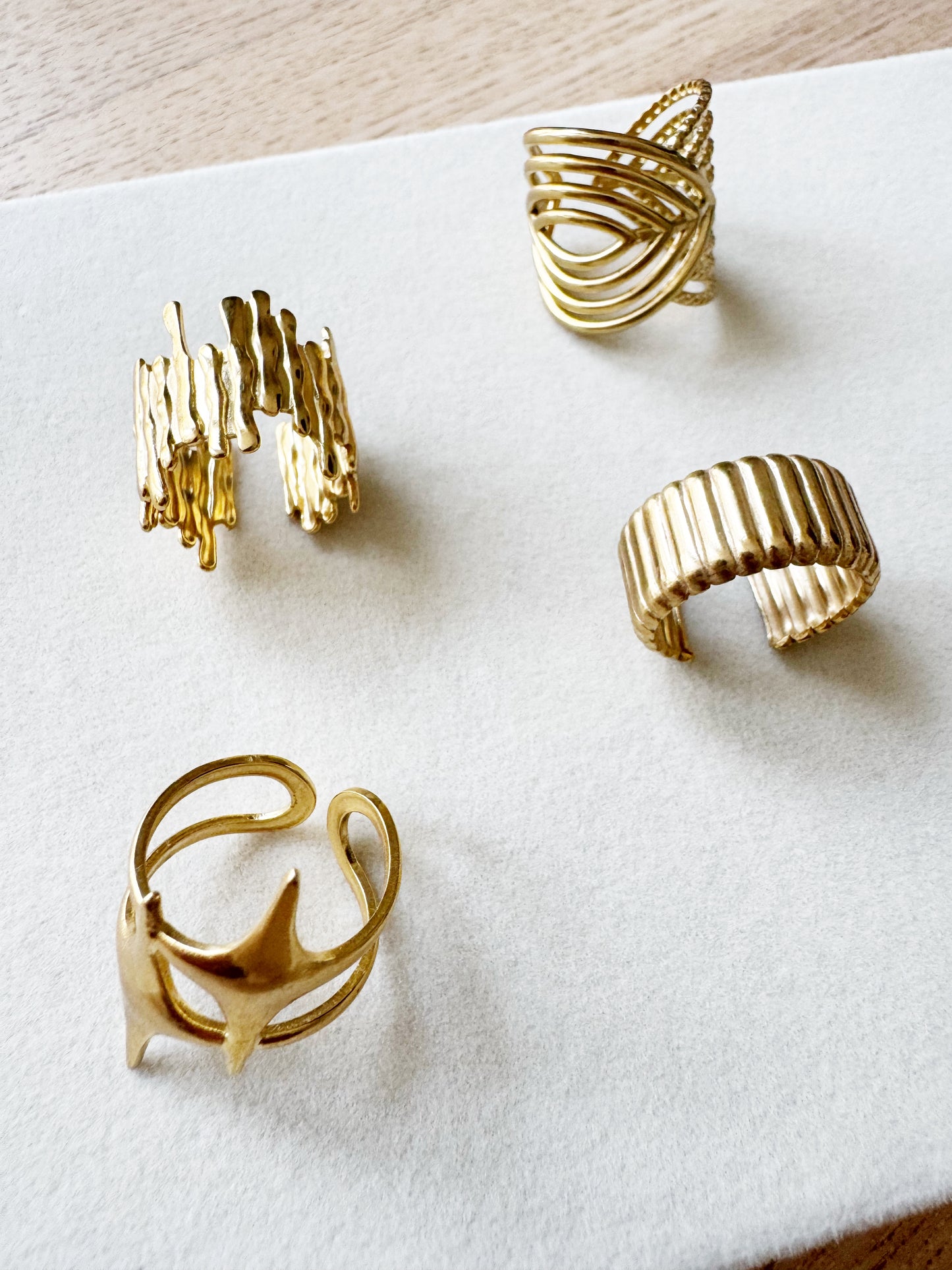 Exquisite Gold Rings