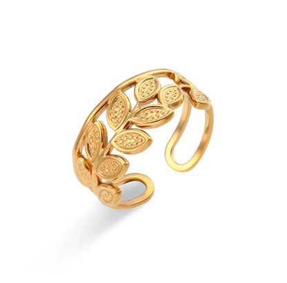 Hollow Collection Gold Ring