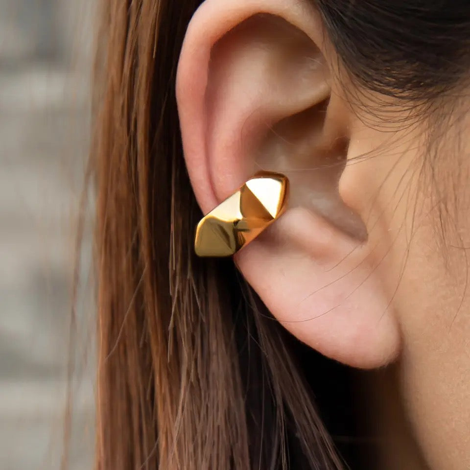 Cuff Gold Earrings