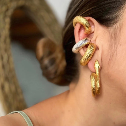 Cuff Gold Earrings