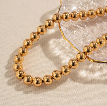 Golden Beads Necklace