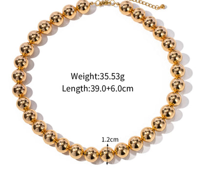 Golden Beads Necklace