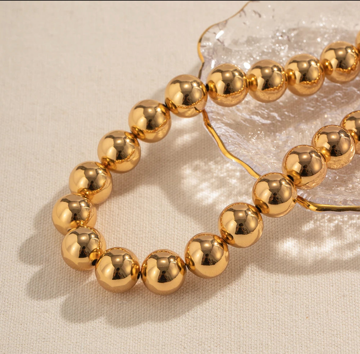 Golden Beads Necklace